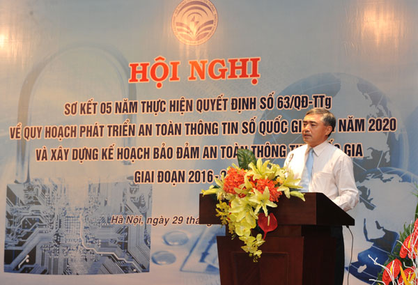 Hội nghị sơ kết 5 năm triển khai Quy hoạch ATTT số Quốc gia đến năm 2020